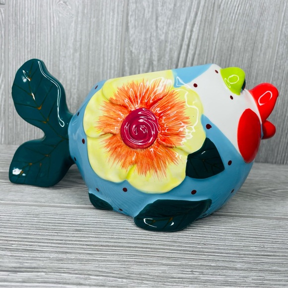Under the Sea bu table tops unlimited bundle , planter , small bowls & plate - Picture 11 of 15